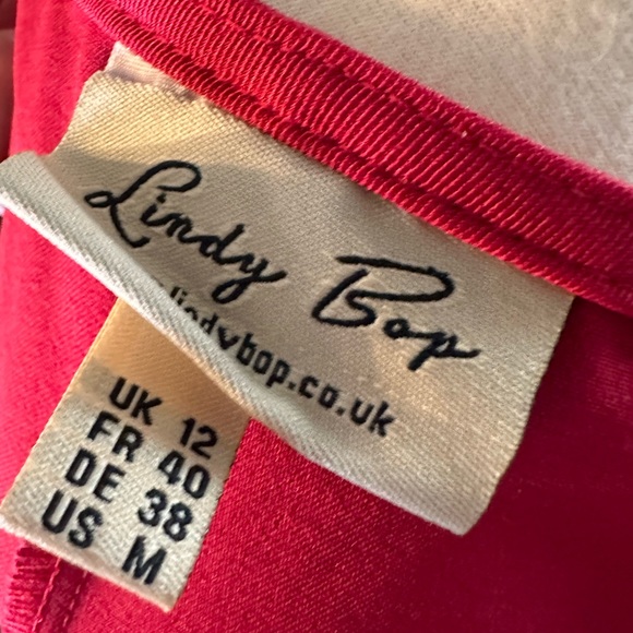 Lindy Bop Red Heidi Pinup Dress - Picture 10 of 11